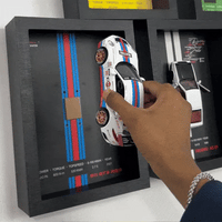 1:32 Diecast Porsche 911 GT3 RSR Model 3D Photo Frame