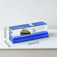 Titanic Iceberg Cruise Ship Drift Bottle Decoration