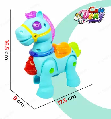 Cute Pony Horse Musical Toy