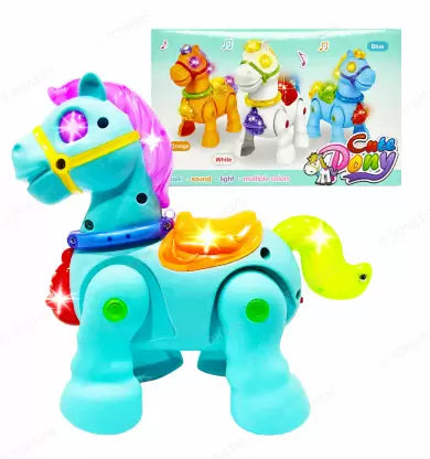 Cute Pony Horse Musical Toy