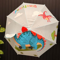 Kids 3D Dinosaur Themed Umbrella