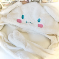 Premium Kids Cinnamoroll Luminous Glowing Ear Flaps Cap