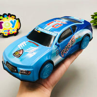 Diecast Electric Racing Car With Light & Music - 1Pc