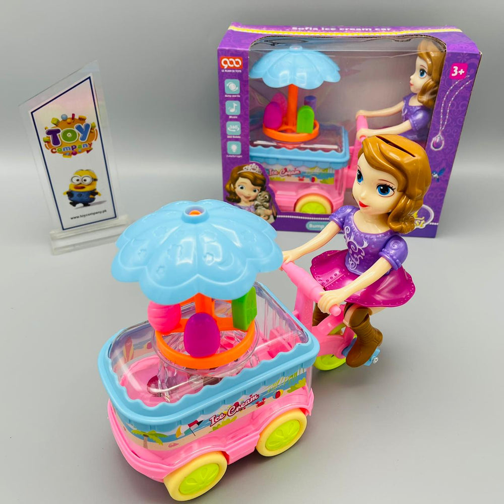 Sofia The First Ice Cream Bicycle