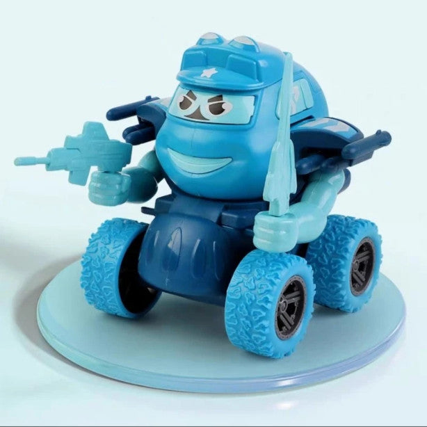Inertial Transformer Robot Car - 1Pc