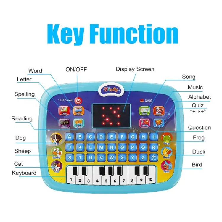 Educational English Learning LED Tablet