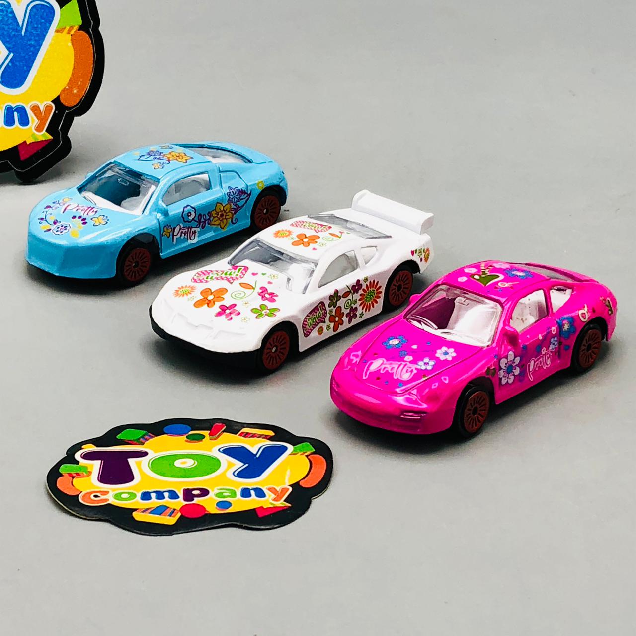 10Pcs Barbie Mini Diecast Inertial Cars Set