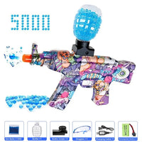 Rechargeable AK47 Gel Blaster Shooting Elite Gun