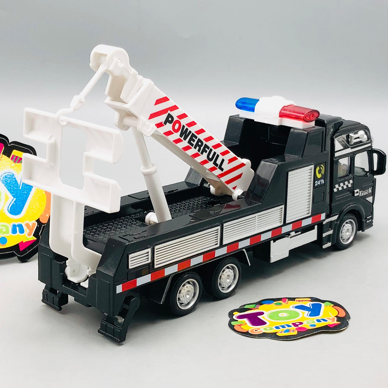 1Pc Alloy Pullback Tow Truck