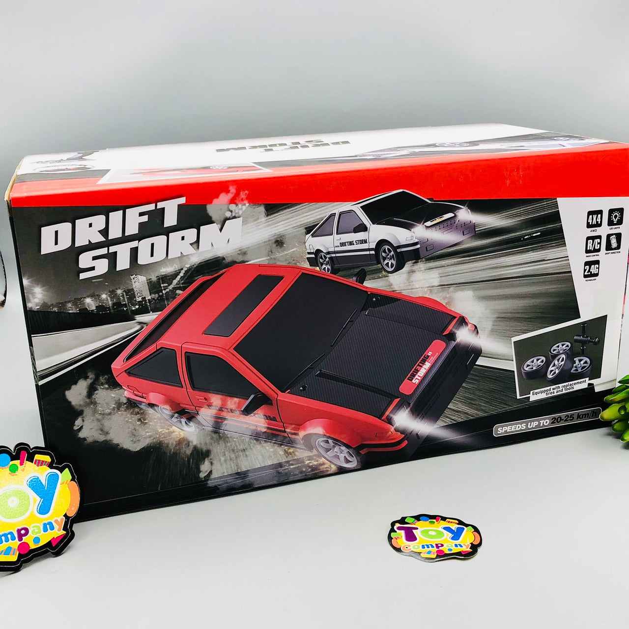 1:16 2.4GHz RC 4WD Storm Drift Car