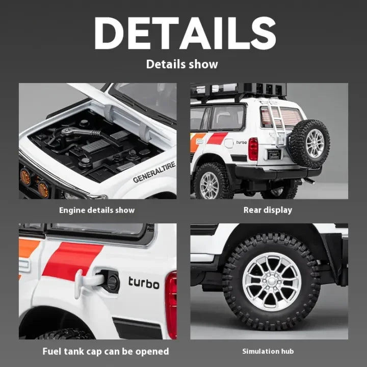 1:24 Diecast Toyota Land Cruiser LC80