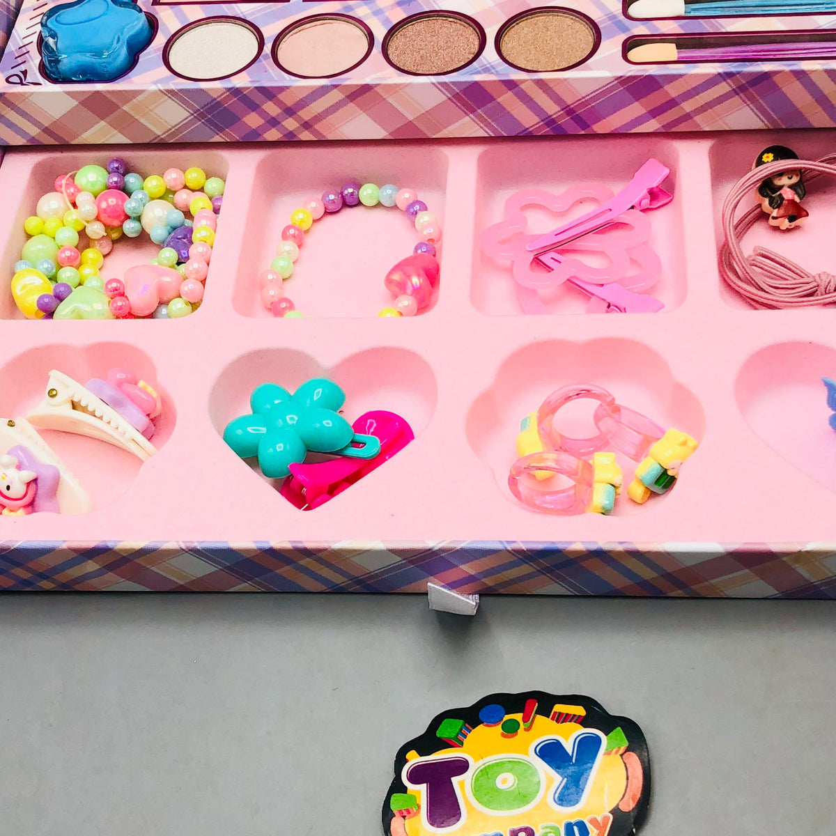 37Pcs Realistic Magical Makeup & Jewellery Set