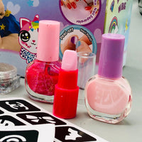 Glitter Tattoo Set With Accessories & Bag