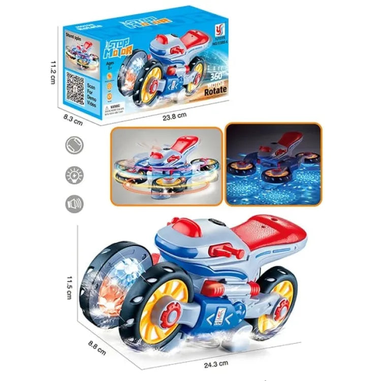 Deformation Stunt Bike With Light & Music