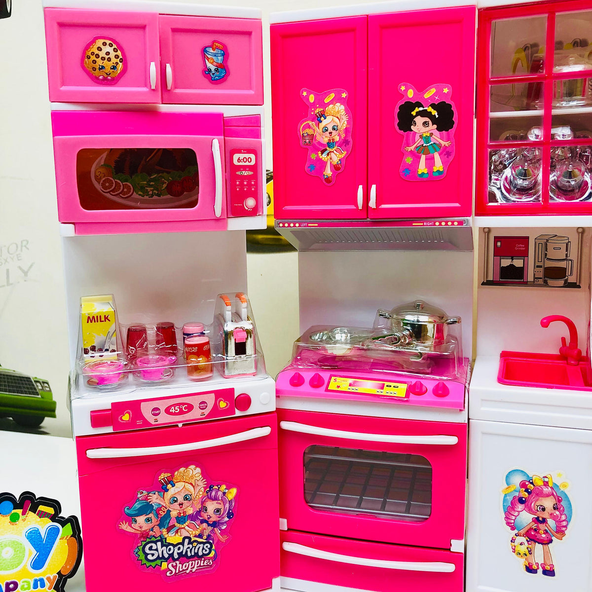 Battery Operated Modern Kitchen Play Set