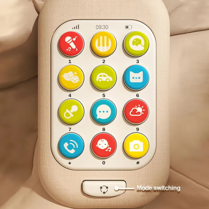 Multi-functional Baby Puzzle Phone With Light & Sound