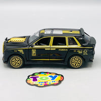 1:28 Diecast Mini Rolls Royce Model Car - 1Pc