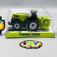 1Pc ABS Mini Farmer Harvester Truck