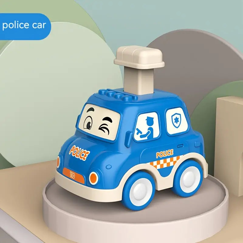 Push & Go Friction Cute Tool Car - Assortment