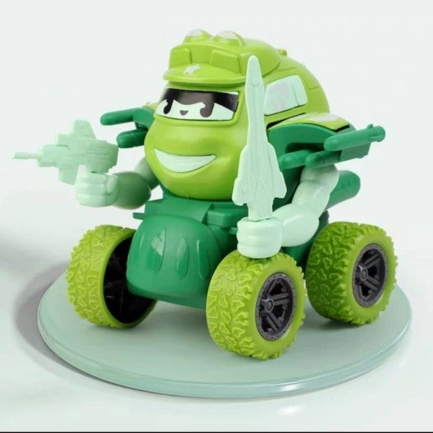 Inertial Transformer Robot Car - 1Pc