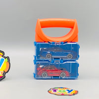 2Pcs Hot Wheel Diecast Cars With Display Racks