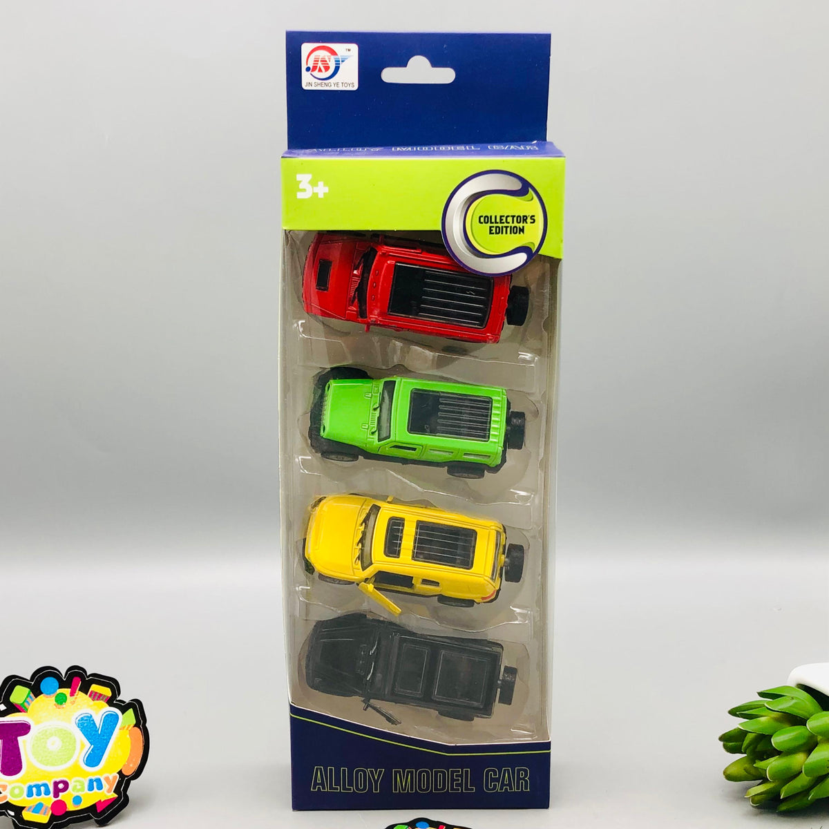 4Pc Diecast Mini Pullback Models