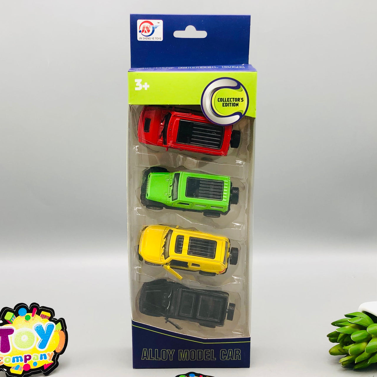 4Pc Diecast Mini Pullback Models