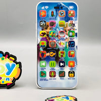 Kids Frozen Themed Musical Puzzle Mobile Phone