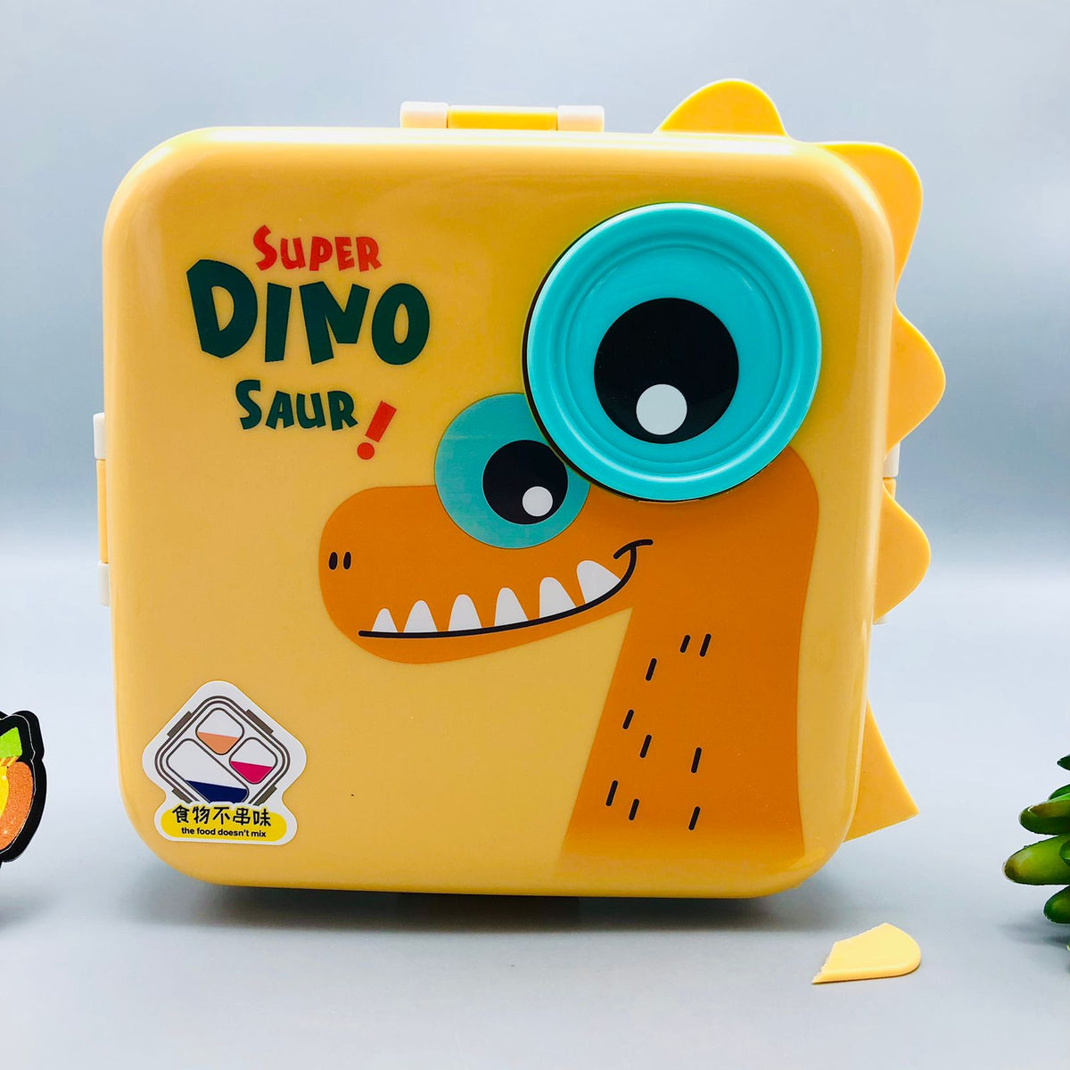 Dino Eye Stainless Steel Lunch Box - Minor Fault