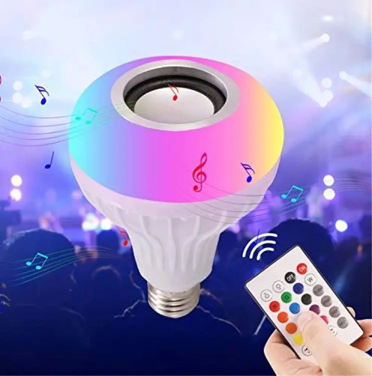RC Wireless Disco Audio LED Bulb