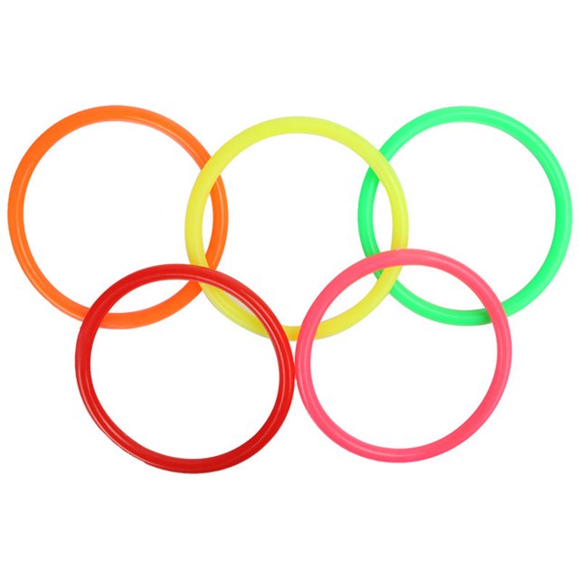 Wooden Clown Ferrule - Throwing Rings Game