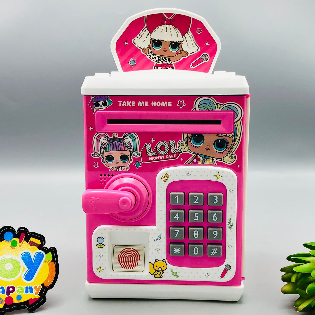 L.O.L. Fingerprint Piggy Bank With Light & Sound