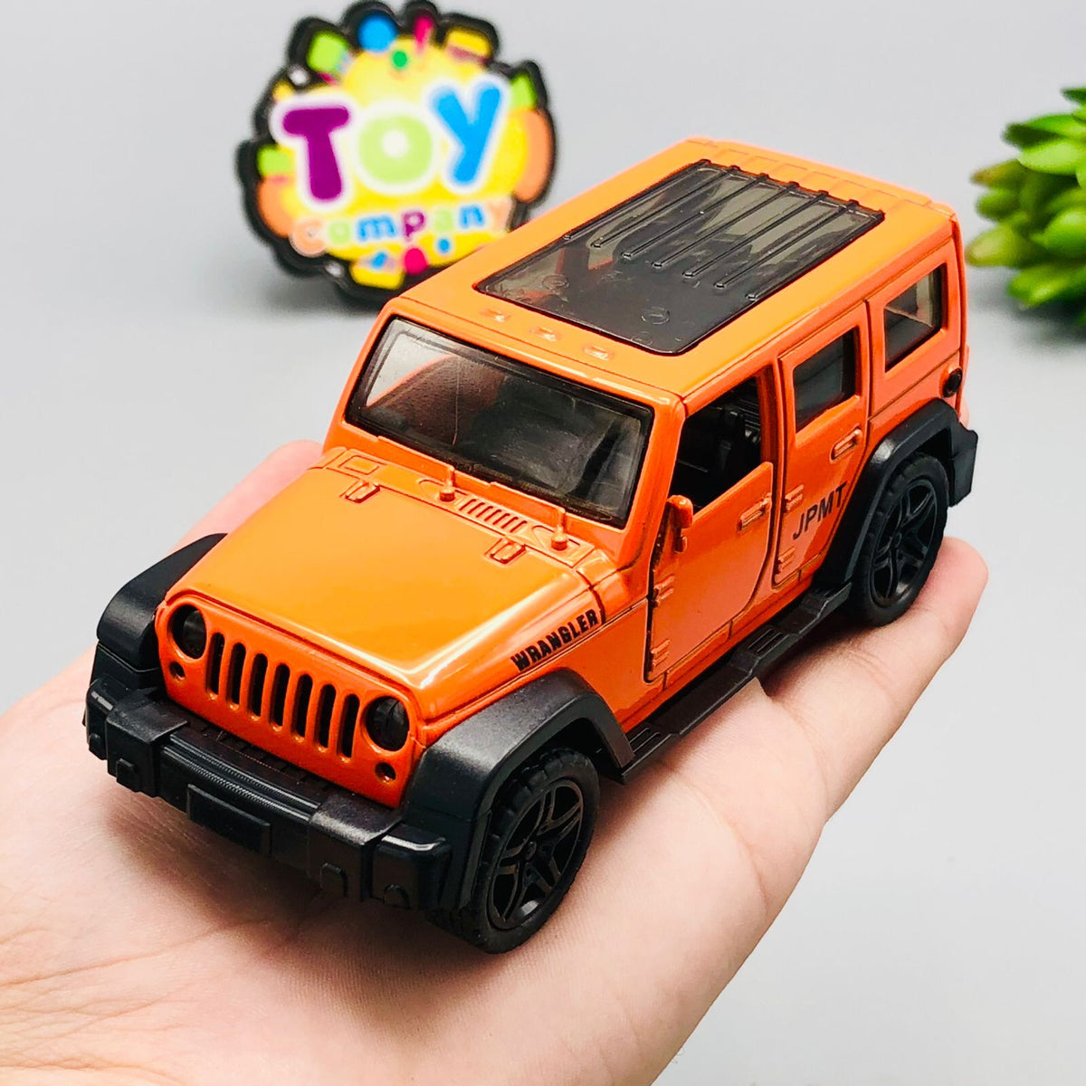 Diecast Friction Light & Sound Off-Road Jeep