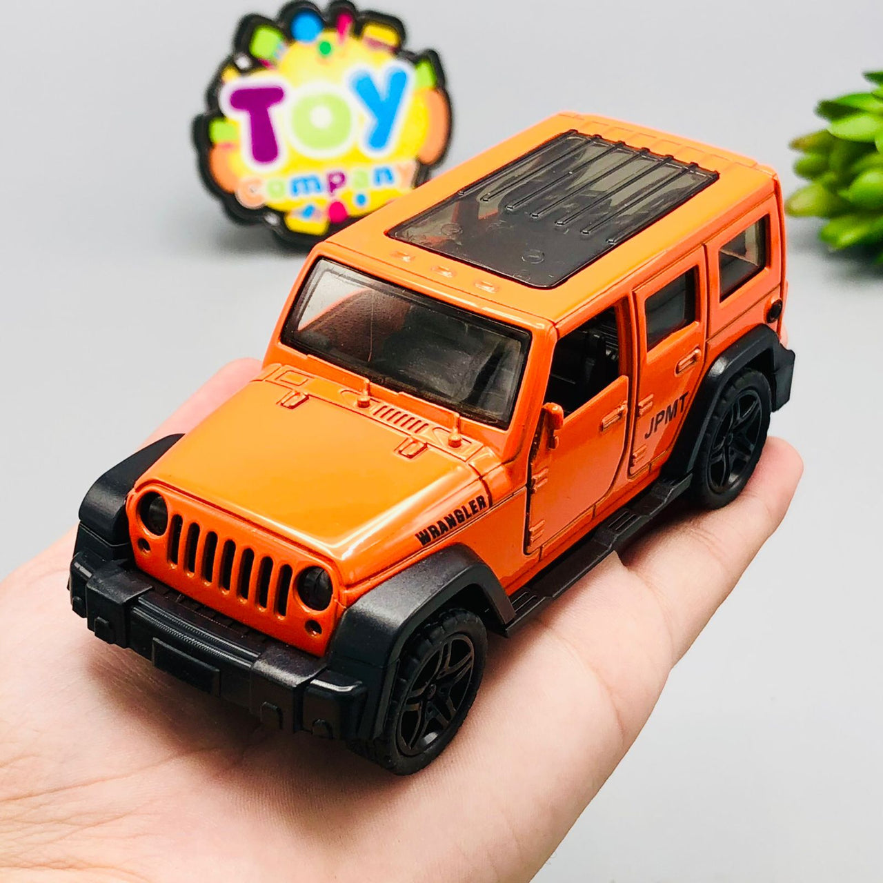 Diecast Friction Light & Sound Off-Road Jeep