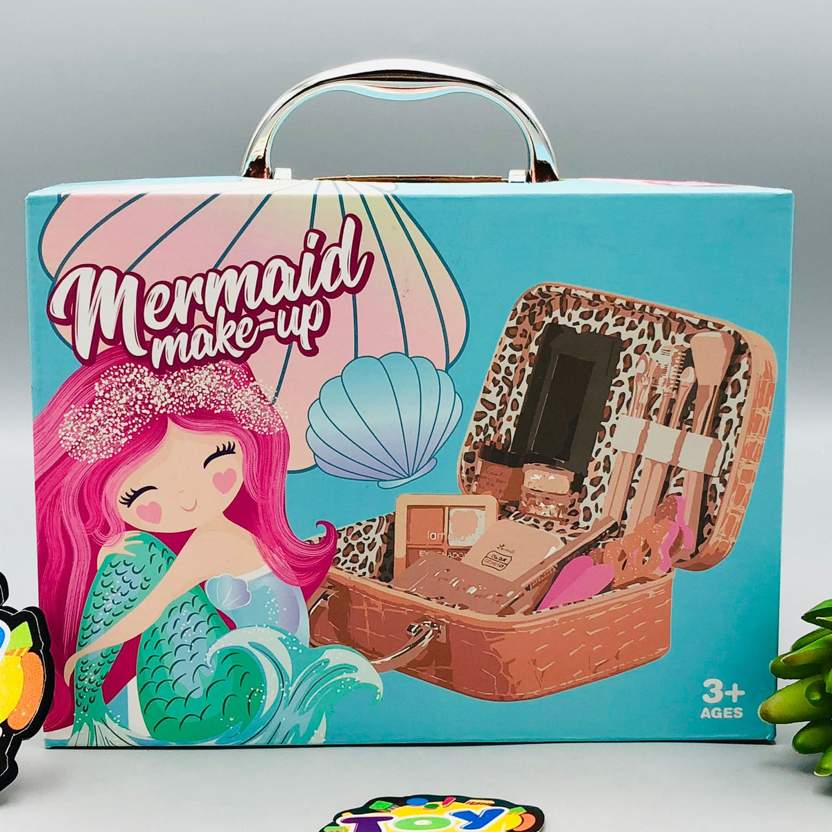 Girls Realistic Mermaid Make-up Set-19Pcs
