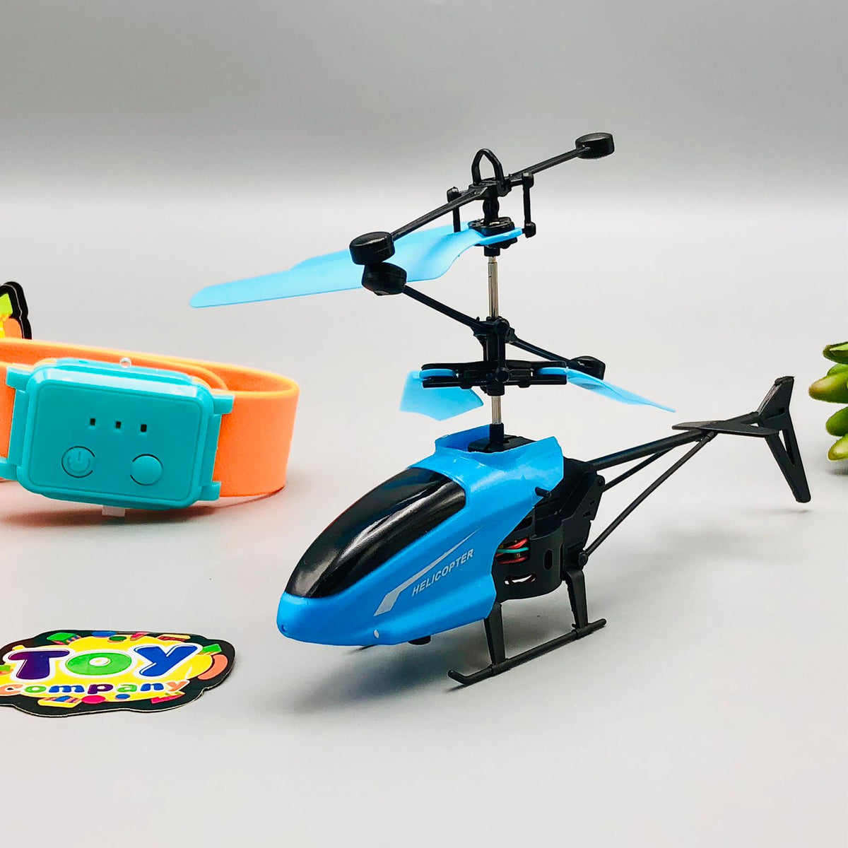 Watch Control & Infrared Induction Helicopter With Cool Lights