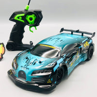 RC Bugatti Racing Mania Super Speed Car