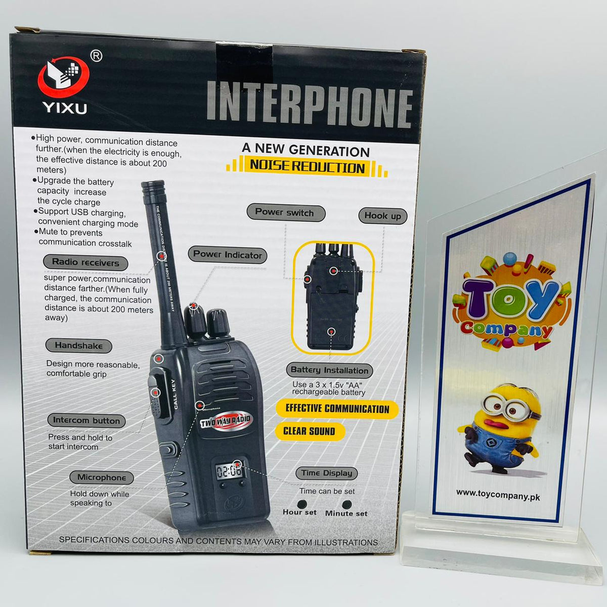 2PCS Wireless Walkie Talkie
