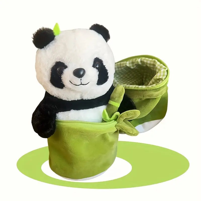 8* Inches Cute Stuff Bamboo Panda Pillow