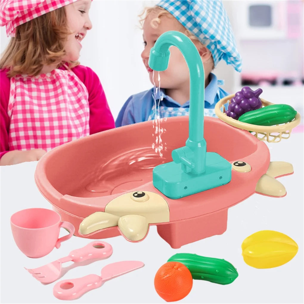 Battery Operated Little Cow Dish Washer