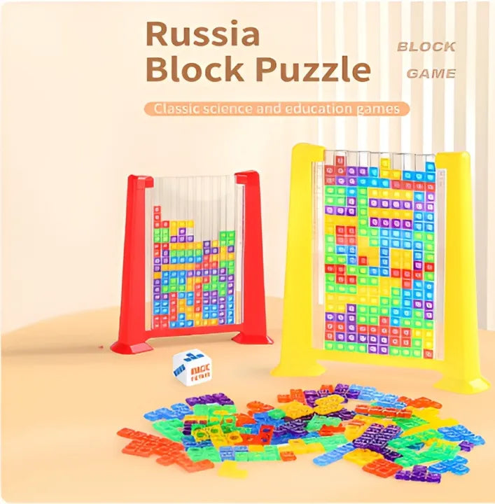 Transparent Magic Tetris Block Game