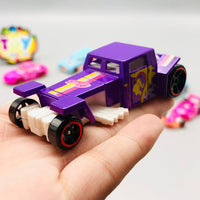 10Pcs Barbie Mini Diecast Inertial Cars Set