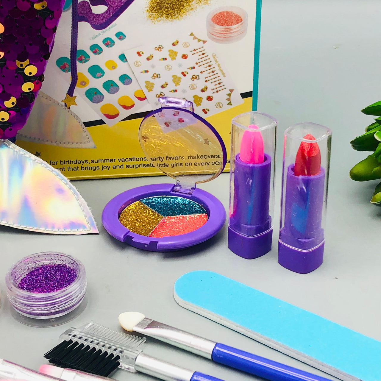23Pcs Realistic Fairy Makeup Set With Pouch