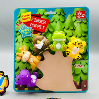 5Pcs Animal Lion Themed Finger Puppet