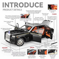 1:18 Diecast Rolls Royce Phantom Model Car
