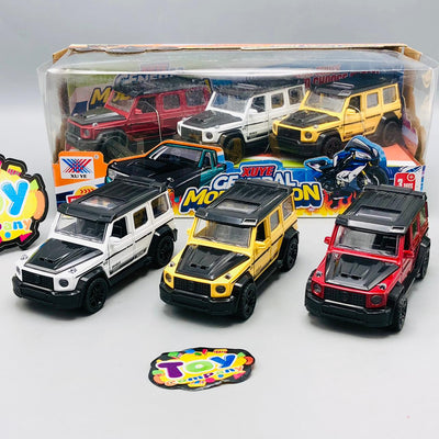 3Pc Diecast Mini Brabus Pullback Models