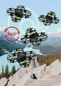 RC Mini 6-Axis LED Lights Rotating Drone
