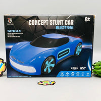 2.4GHz Watch & Remote Control Concept Spray Stunt Car