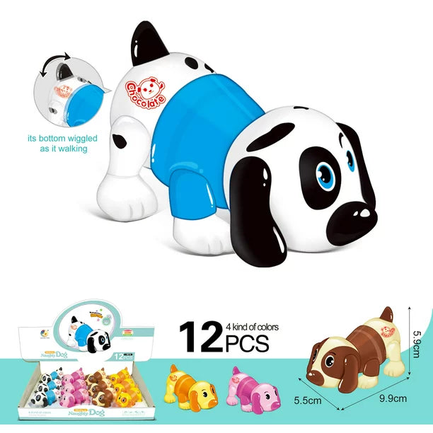 1Pc Wind-up Naughty Dog Toy