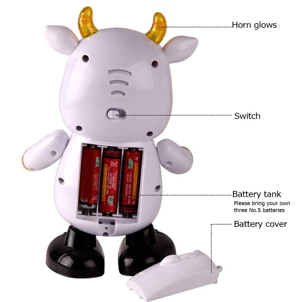 Cute Cow Dancing Musical Toy